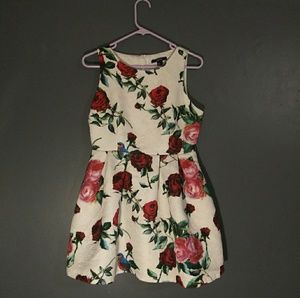 Short floral dress